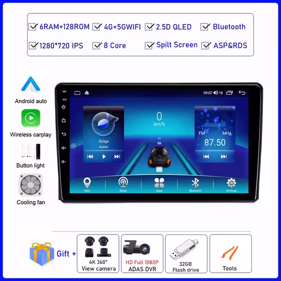 Caméra portée sur le corps en ligne WiFi 4G et écran tactile étanche IP67 Inrico I9